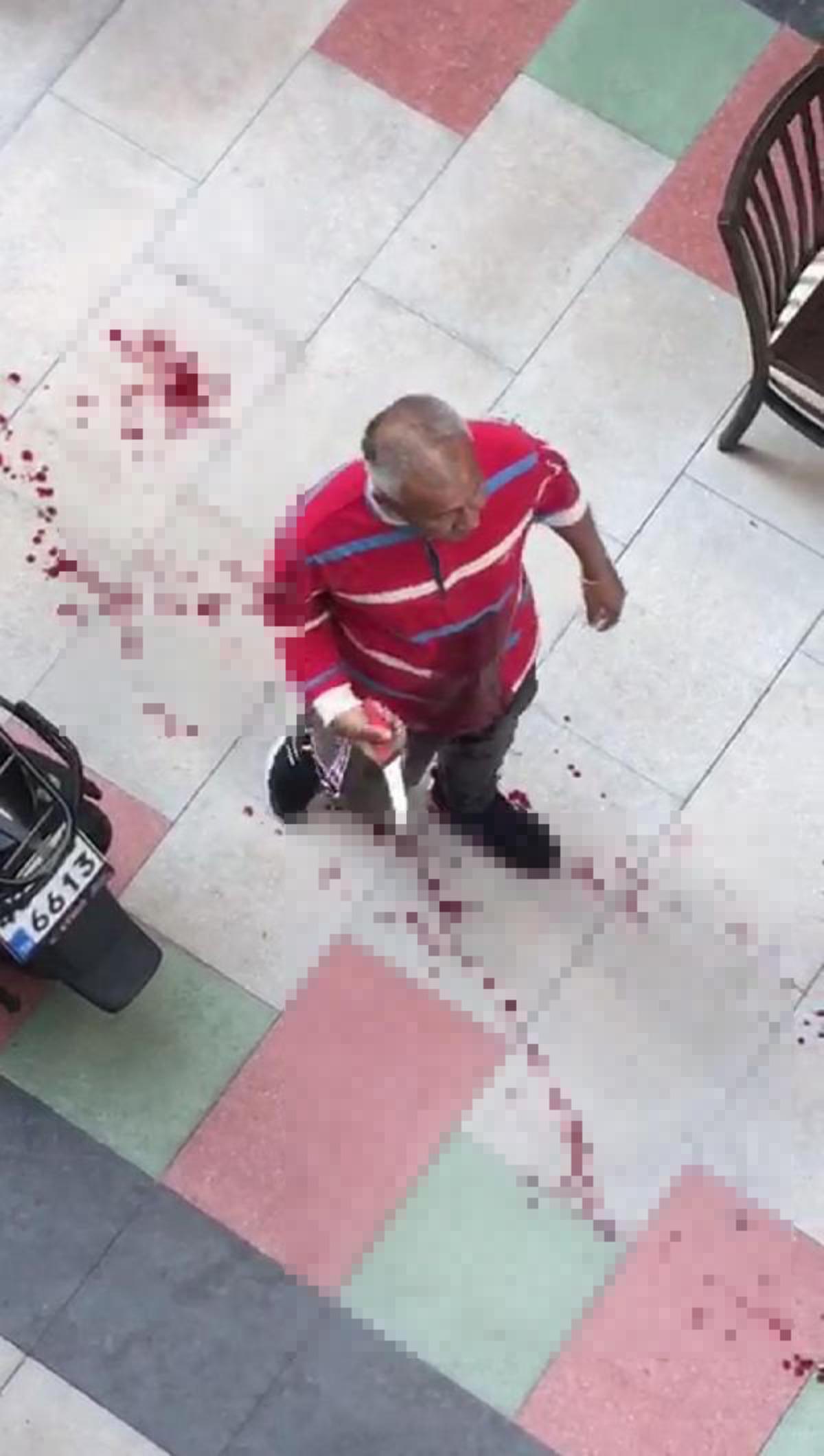 Kendisini yaralayan kişiyi, ekmek bı&ccedil;ağıyla sokaklarda aradı