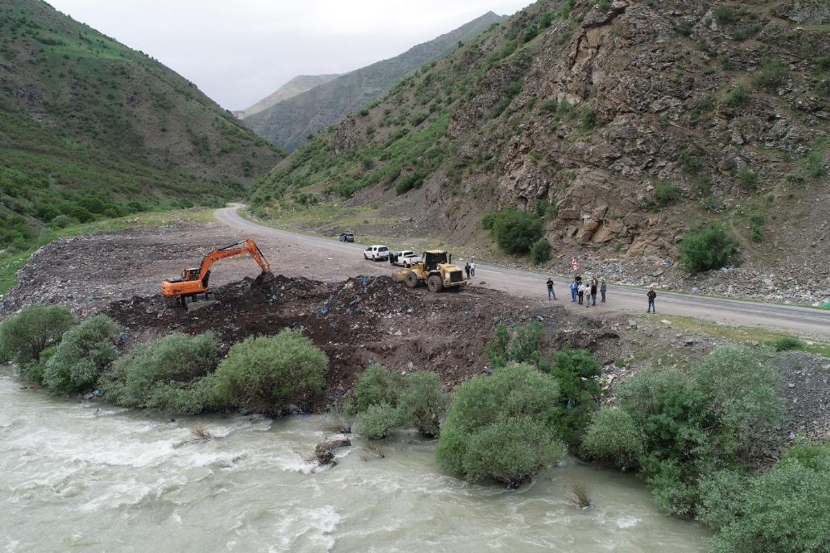 &Ccedil;atak&rsquo;ta vahşi &ccedil;&ouml;p depolama sona erdi