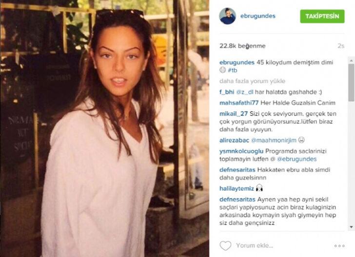 Ebru Gündeş'in paylaştığı fotoğraf olay oldu G5