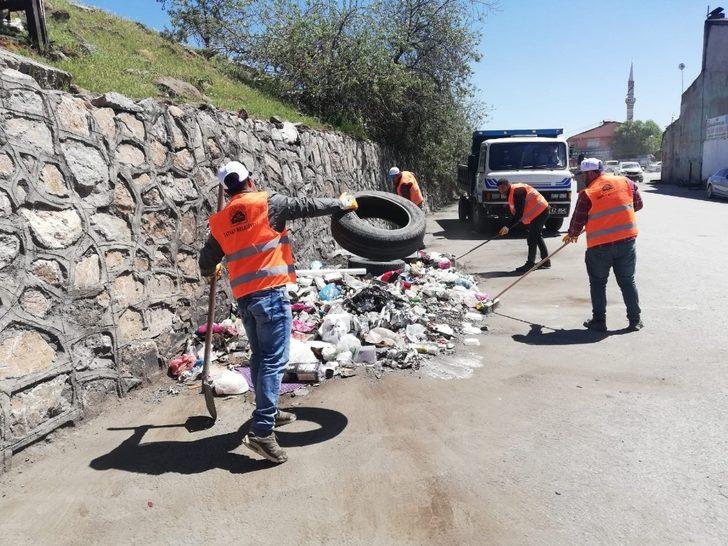 Tatvan Belediyesinden temizlik çalışması G3