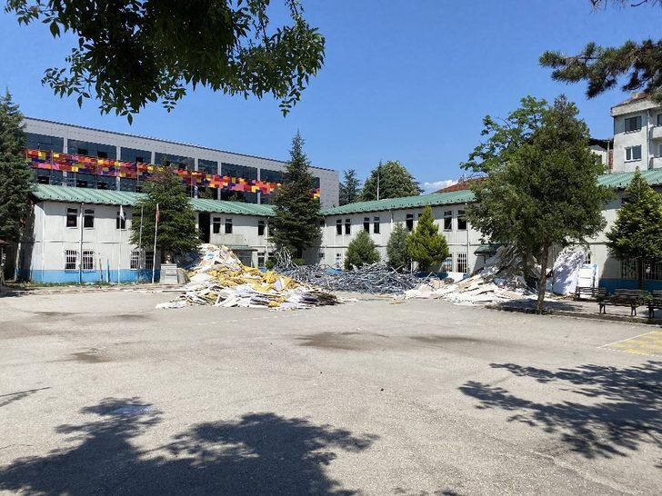 Namık Kemal İlkokulu yıkılıyor G1