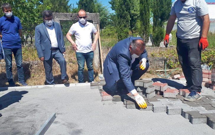 Bafra Belediyesi’nden Asri Mezarlığa düzenleme G4