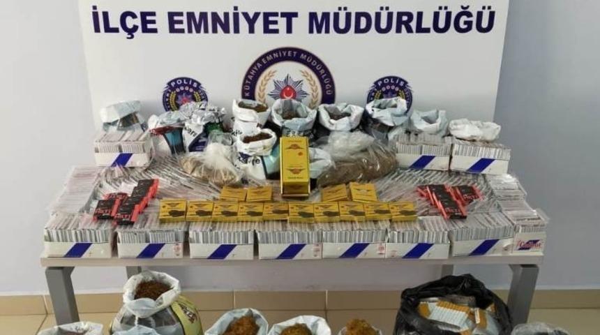 Simav’da kaçak tütün denetimi