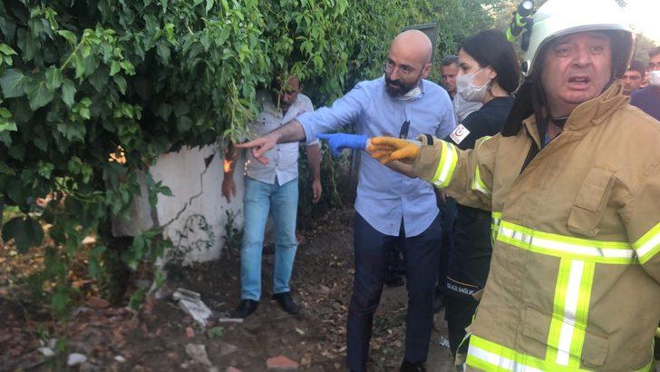 Bursa'da feci kaza! Metrelerce savruldu, duvarı yıkıp bahçeye girdi G4