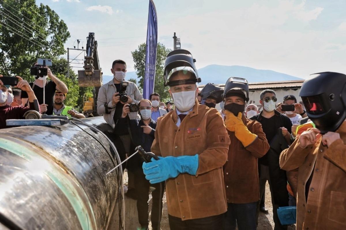 İneg&ouml;l sağlıklı i&ccedil;me suyuna kavuşuyor