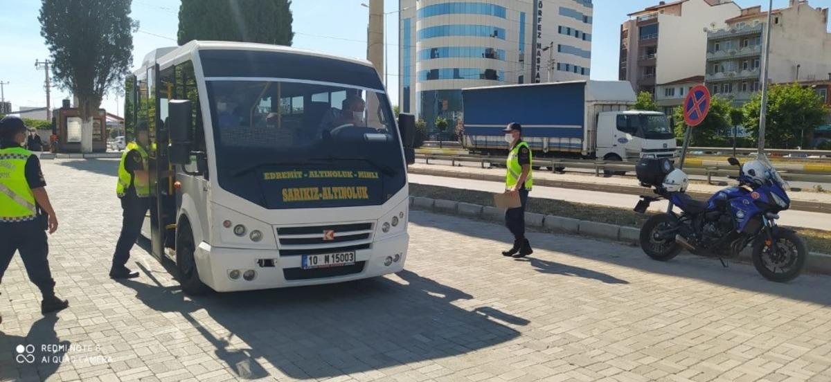 Edremit&rsquo;te normalleşme s&uuml;recinde denetimler devam ediyor