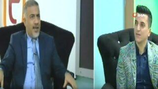 Malatya'da meydana gelen depreme canlı yayında yakalandılar