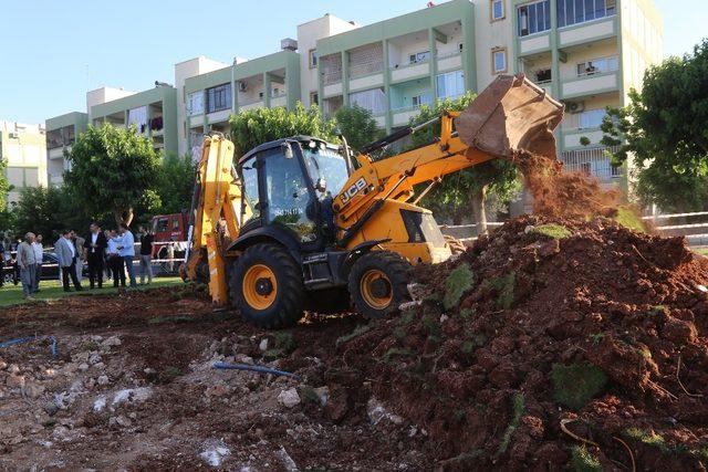 Eyyübiye’de aile otağının temeli atıldı