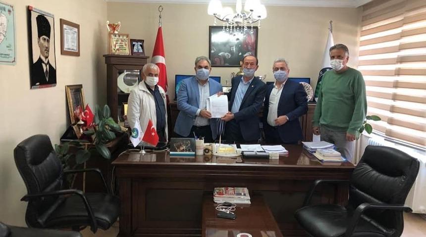 K&uuml;&ccedil;&uuml;k sanayi sitesi i&ccedil;in imzalar atıldı