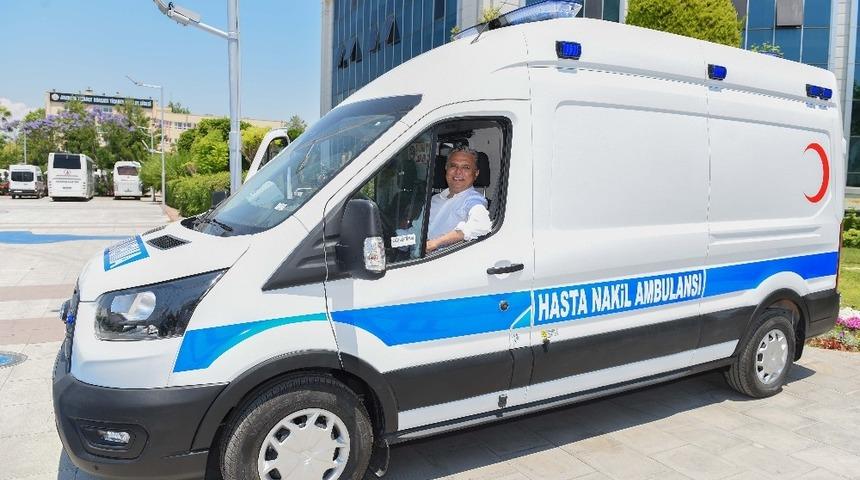 Muratpaşa’ya 3’üncü hasta nakil aracı