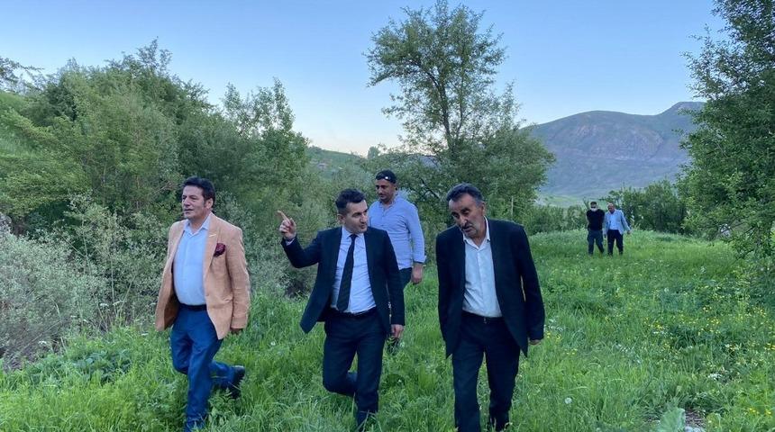 Vali Yardımcısı Duruk Uyanık mezrasını ziyaret etti