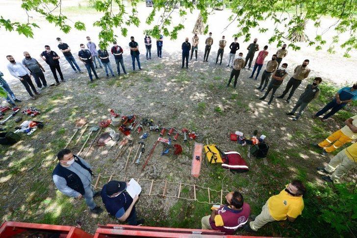 Yangınla mücadele ekipleri eğitimlerine devam ediyor G4