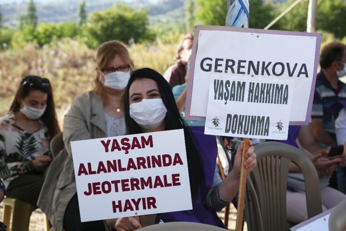 &Ccedil;evre eylemine katılan Başkan Atay: Anayasal hakkımızı kullanıyoruz