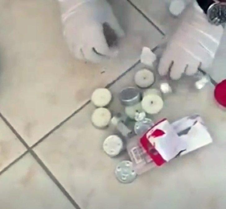 Uyuşturucuyu mum içine gizlemişler G2