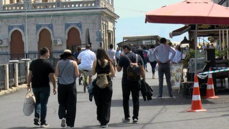 Karantina sonrası ilk hafta sonunda Adalar'a akın ettiler G2