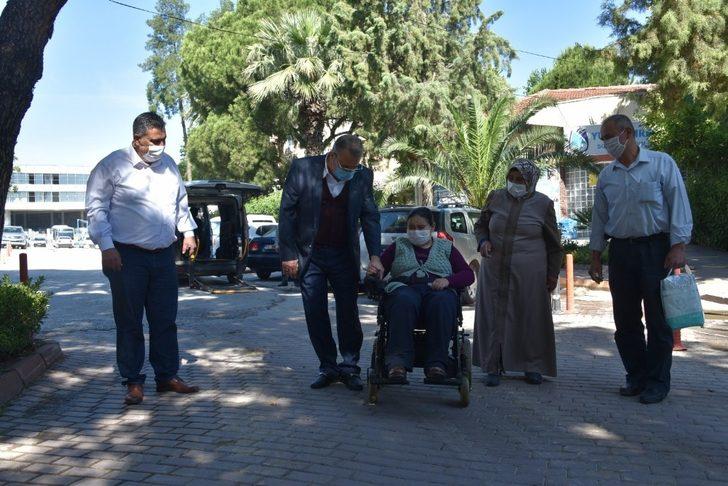 Akülü sandalyesine Yunusemre ile kavuştu G2