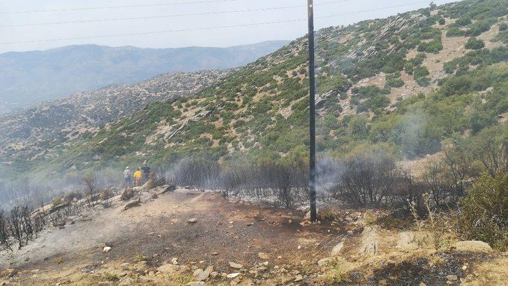 Bozdoğan’da makilik alanda yangın G3