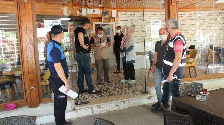 Bayrami&ccedil;&rsquo;te Covid-19 denetimi