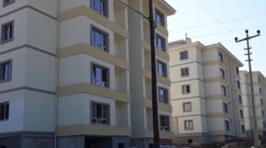 Tosya&rsquo;da Sosyal Konut kuraları &ccedil;ekiliyor