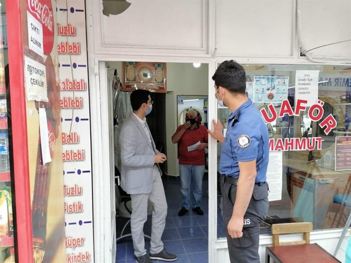 Kaymakam Teke&rsquo;den sosyal mesafe uyarısı
