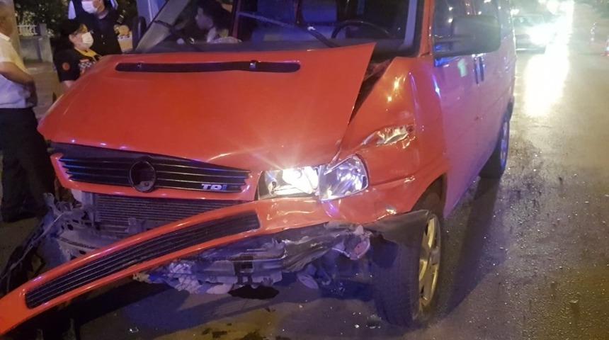 Fatsa&rsquo;da trafik kazası : 8 yaralı