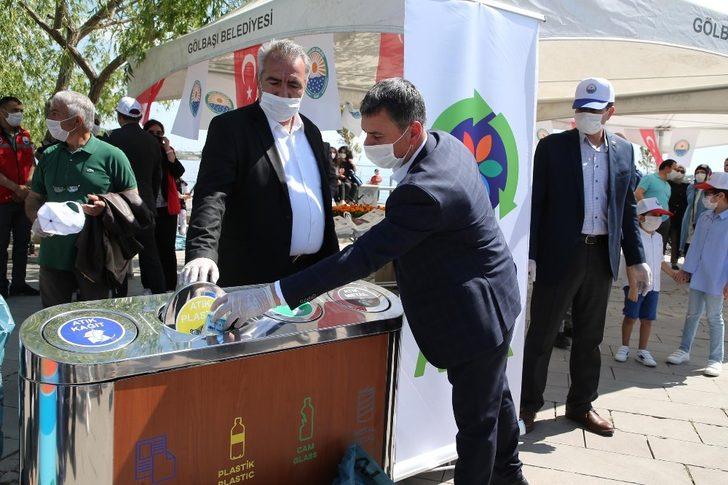 Mogan Gölü’nde çöpler toplandı G2