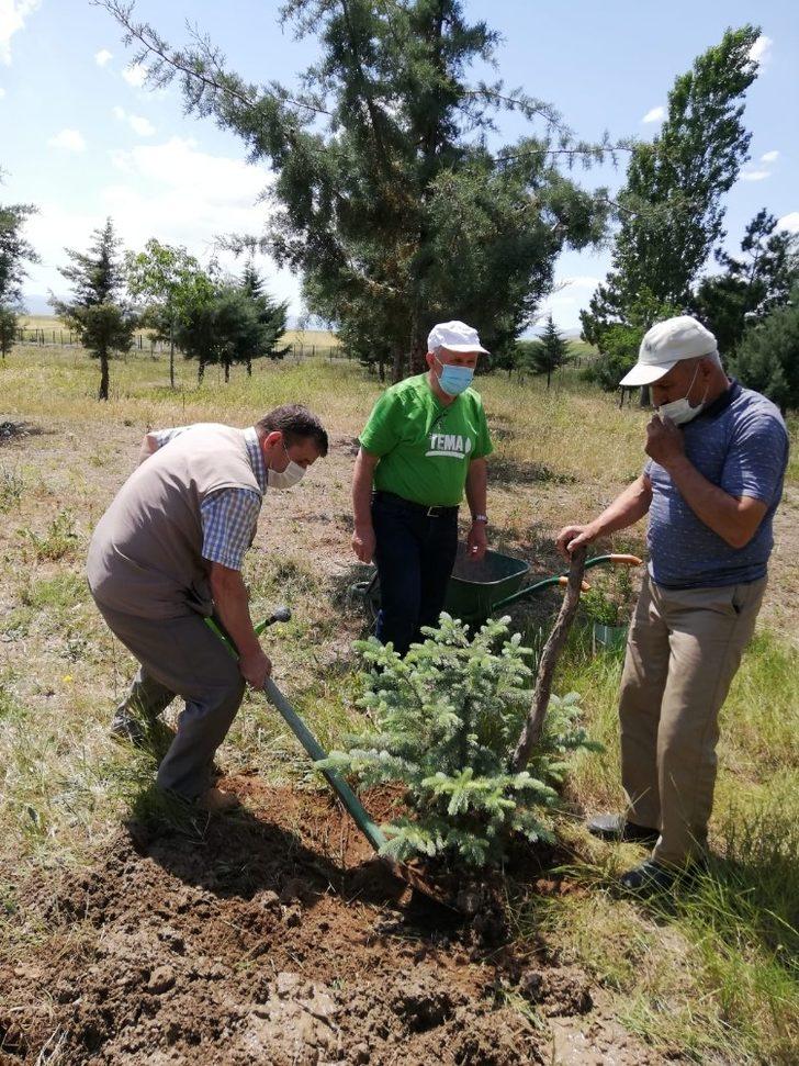 Sağlıkçılar ve güvenlik elemanları için fidan dikildi G3
