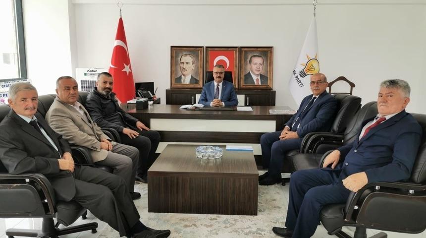 AK Parti Kargı Teşkilatı’ndan Ahlatcı’ya ziyaret
