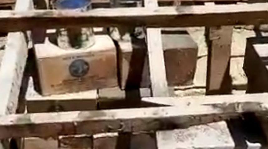 ABD 50 yıl &ouml;nce g&ouml;nderdi! Elazığ'da okulun &ccedil;atısından &ccedil;ıktı