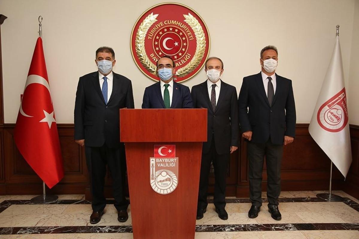Tarım ve Orman Bakan Yardımcısı Akif &Ouml;zkaldı Bayburt Valiliği&rsquo;ni ziyaret etti