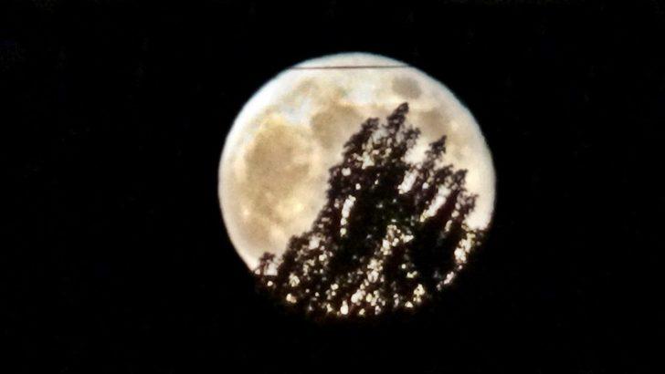 Yüksekova’da dolunay güzelliği G1