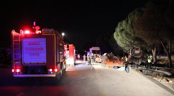 Denizli'de feci kaza! Traktörün önünde yatıyordu, hayatının şokunu yaşadı G1