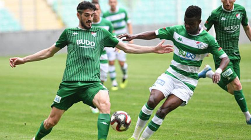 Bursaspor stadyumda çalıştı