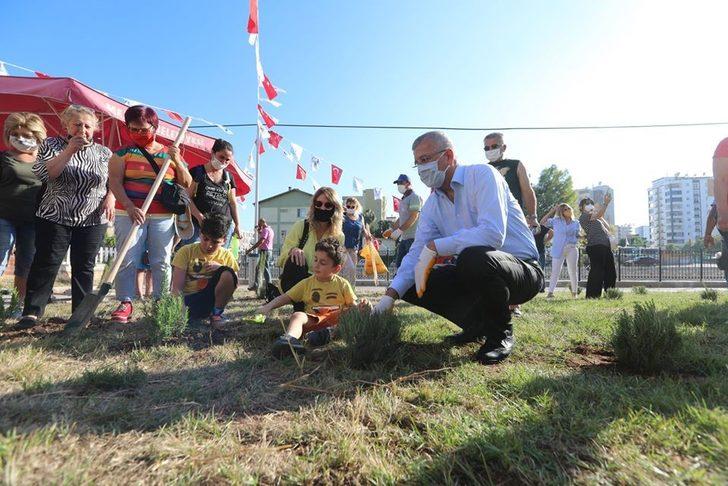 Mezitli’de Çevre Haftası’nda fidan dikildi G4