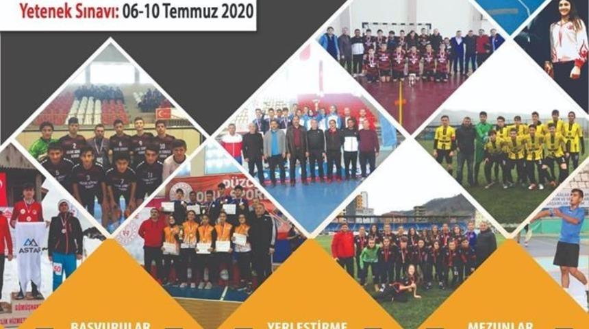 Erzincan Spor Lisesine yetenek sınavıyla &ouml;ğrenci alınacak