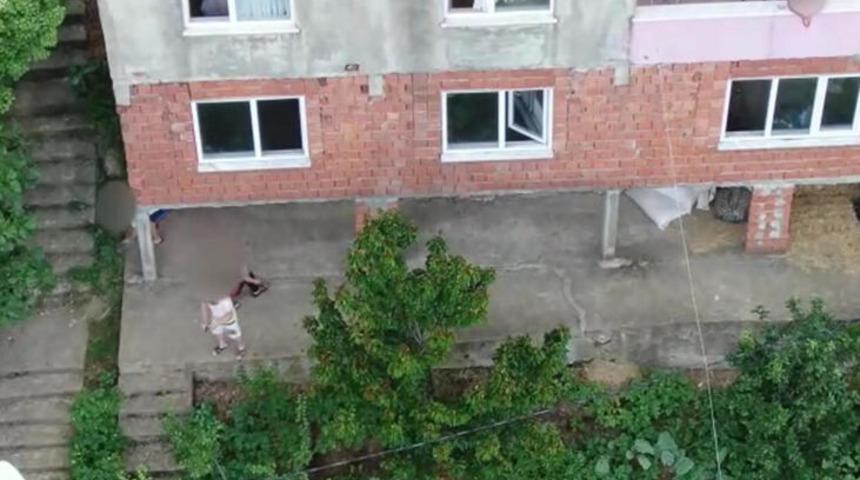 Zonguldak'ta havaya ateş a&ccedil;an 3 kişi dronla tespit edilip, yakalandı