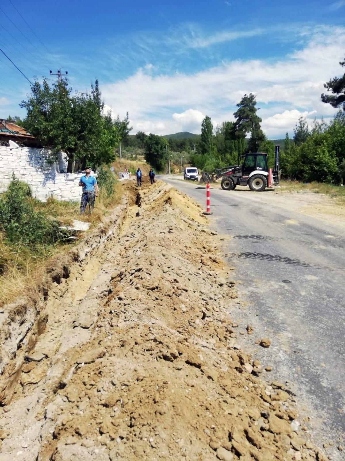 &Ccedil;ayboyu&rsquo;nun i&ccedil;me suyu şebekesi yenileniyor
