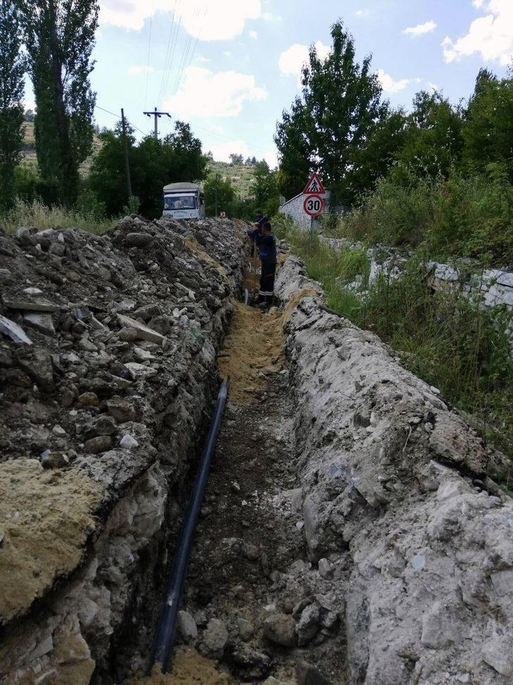 Çayboyu’nun içme suyu şebekesi yenileniyor G3