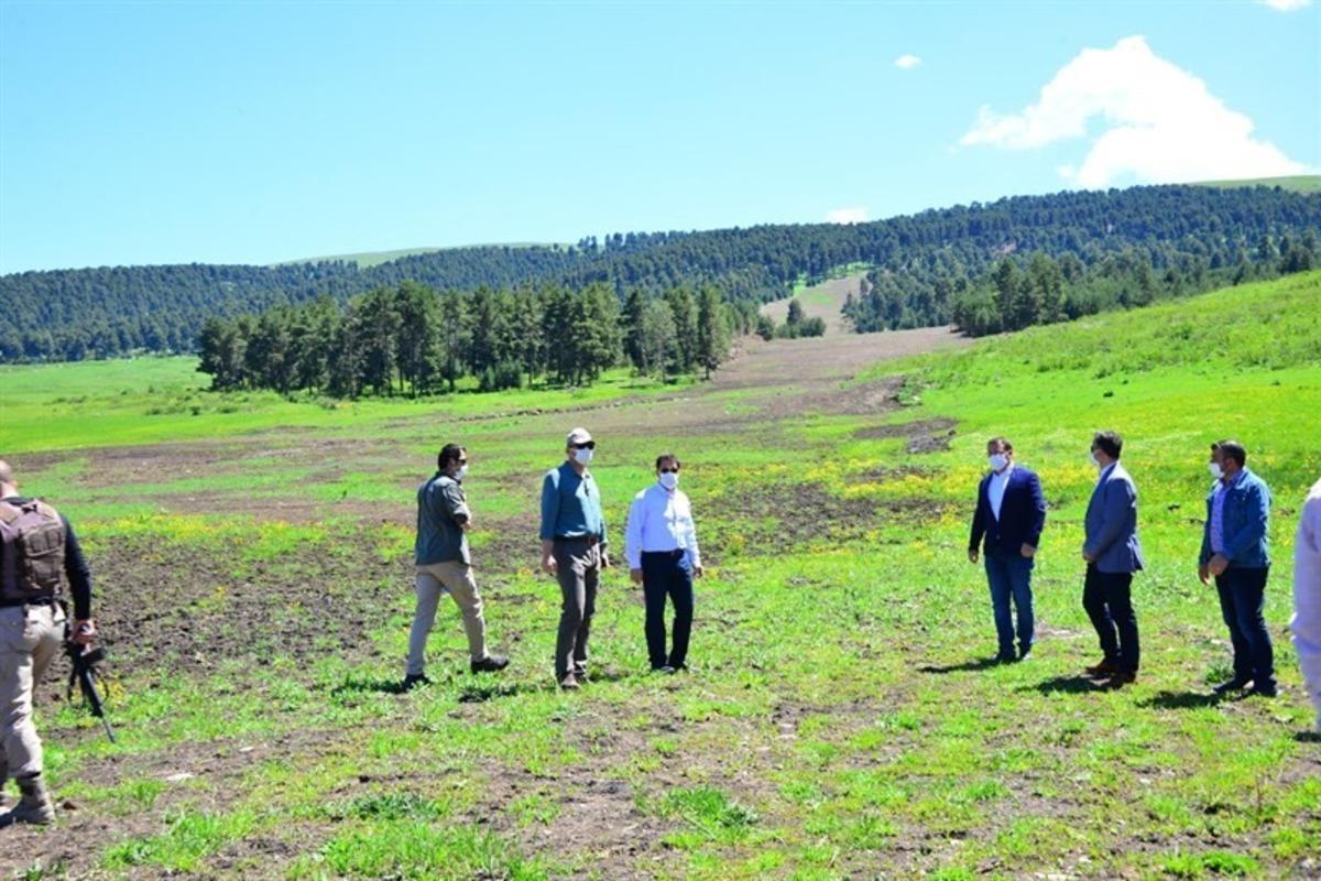 Vali Masatlı, G&uuml;n&uuml;birlik Tesis ve &Ccedil;ocuk Parkı inşaatını inceledi