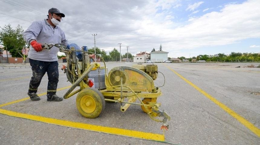 Yaylapınar pazar alanı hizmete başladı