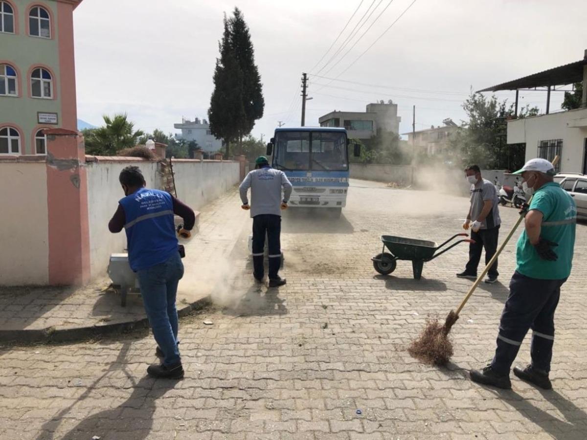 Nazilli&rsquo;de yaz temizliği devam ediyor