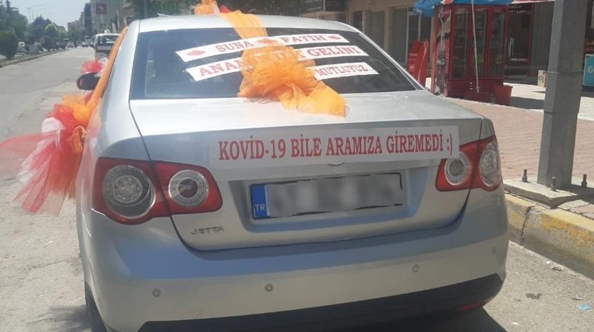 “Kovid-19 bile aramıza giremedi” yazısı şaşırttı