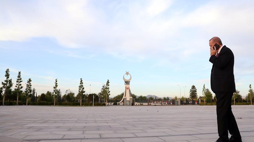 Cumhurbaşkanı Erdoğan paylaştı: Ankara’da mesaiye devam