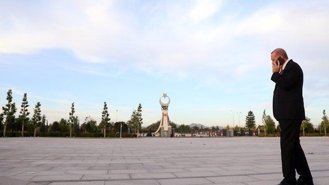 Cumhurbaşkanı Erdoğan paylaştı: Ankara’da mesaiye devam