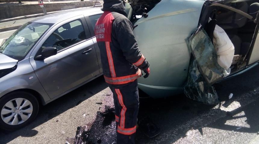 Malatya&rsquo;da trafik kazası: 2 yaralı