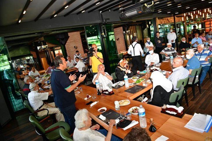 Başkan Soner Çetin, 65 yaş üstü büyüklerle bir araya geldi G1