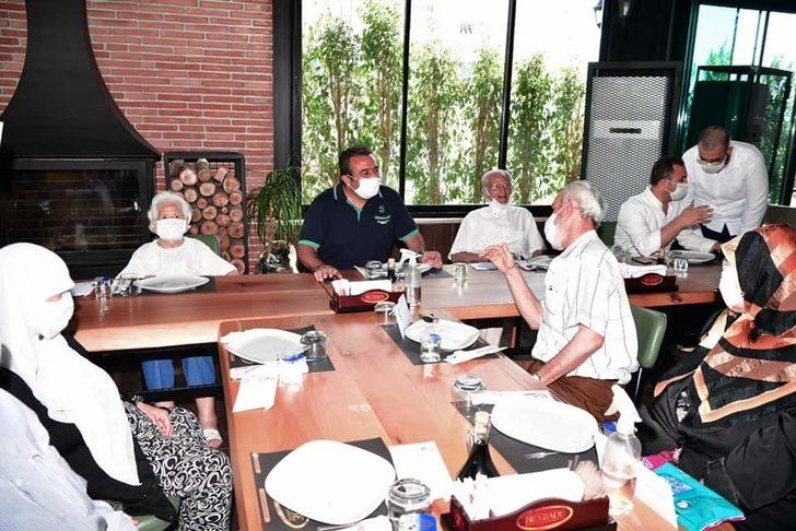 Başkan Soner Çetin, 65 yaş üstü büyüklerle bir araya geldi G3