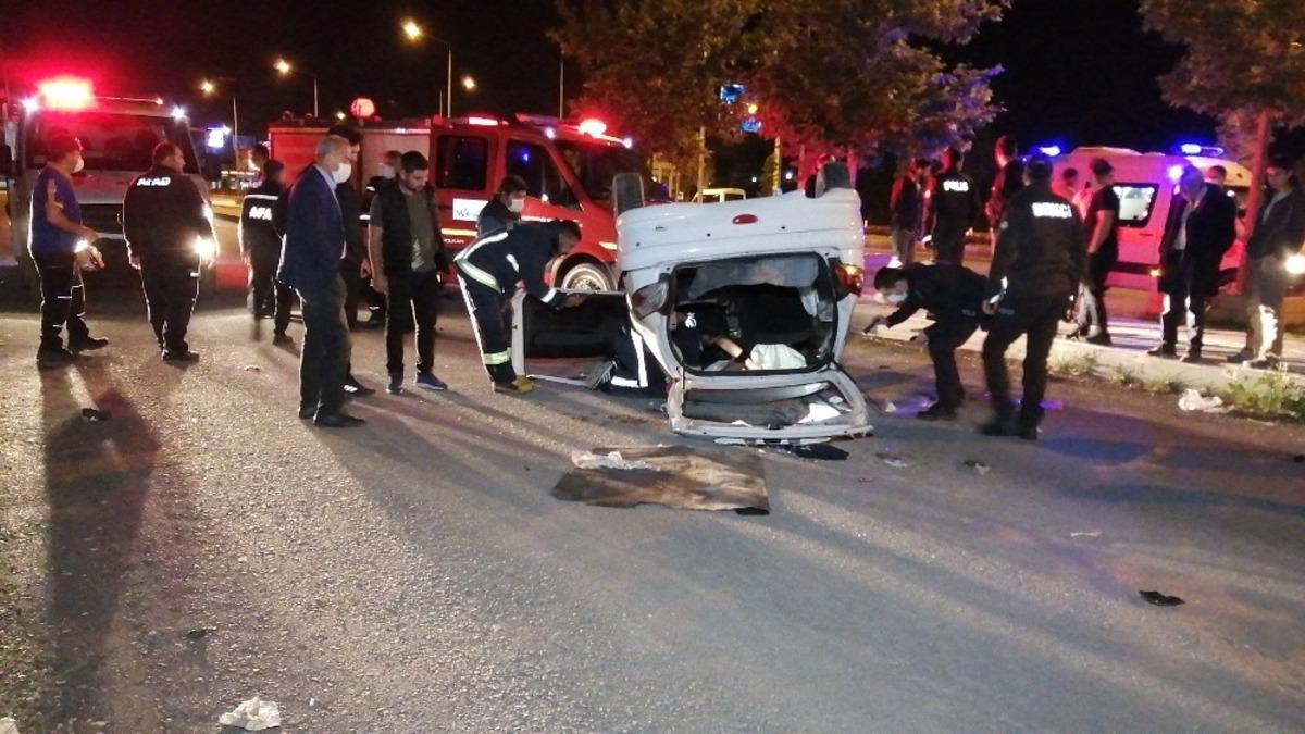 Van&rsquo;da trafik kazası; 3 yaralı
