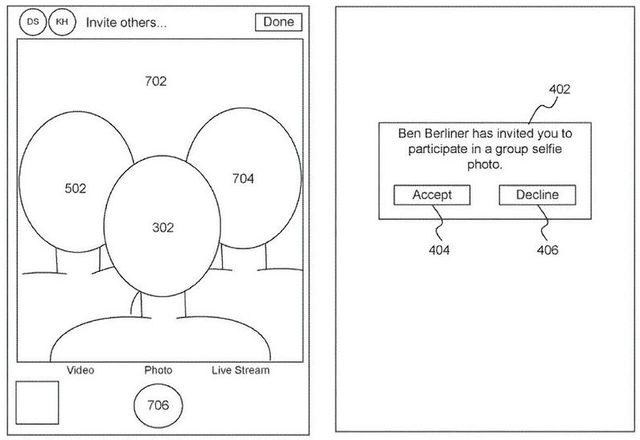 Apple selfie patenti