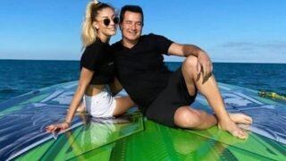 Acun Ilıcalı ve Ayça Çağla Altunkaya Bebek'te! Genç sevgili kameraları görünce...